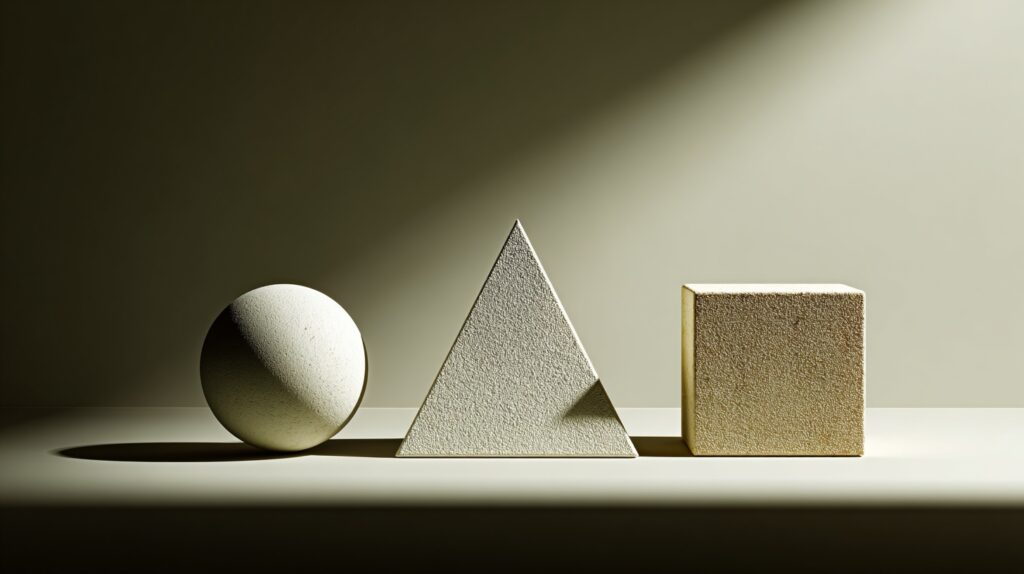 丸・三角・四角で何が変わる？形が印象に与える影響を解説