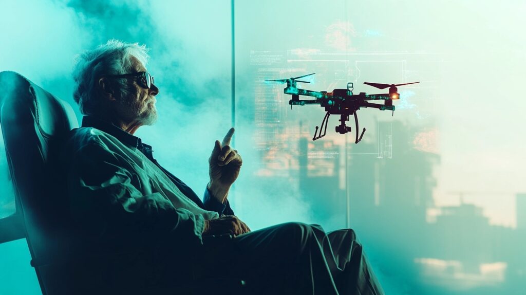 指の動きを思い描くだけ ！脳インプラントでドローン操縦が可能に