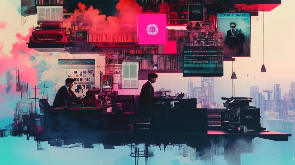 伝統的出版社のデジタル化！コンデナスト社とOpenAIの提携