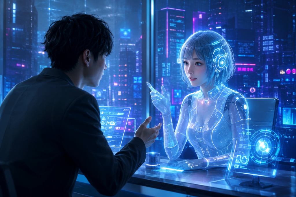 AI キャラ・エージェントとは？24時間接客と問い合わせ対応を解説